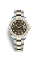 Rolex Datejust 31 Rolesor Yellow  Domed / Jubilee / Champagne Diamond (178383-0021)