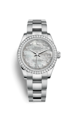 Rolex - 178384-0014  Datejust 31 Stainless Steel Diamond / Oyster / MOP - Roman