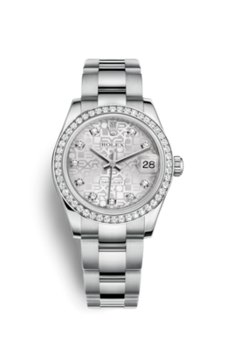 Rolex - 178384-0015  Datejust 31 Stainless Steel Diamond / Oyster / Silver Computer