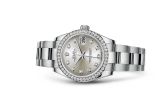 Rolex - 178384-0017  Datejust 31 Stainless Steel Diamond / Oyster / Silver Diamond