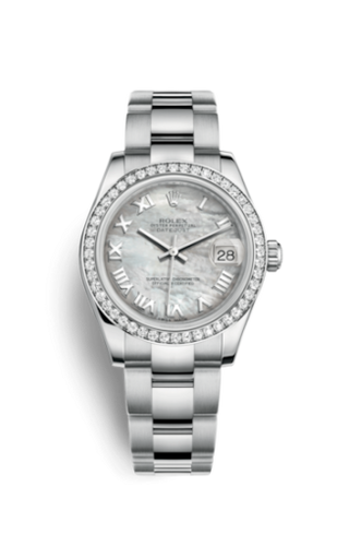 Rolex - 178384-0022  Datejust 31 Stainless Steel Diamond / Oyster / MOP - Roman