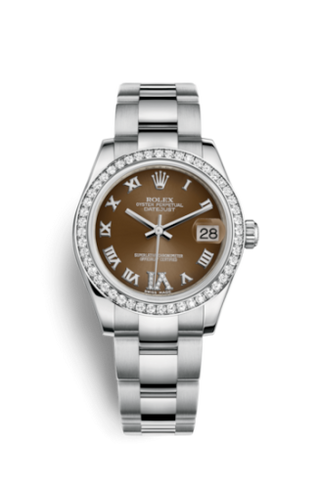 Rolex - 178384-0026  Datejust 31 Stainless Steel Diamond / Oyster / Bronze - Roman