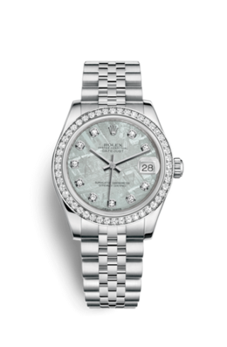 Rolex - 178384-0041  Datejust 31 Stainless Steel Diamond / Jubilee / Meteorite