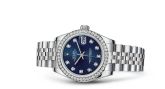 Rolex - 178384-0046  Datejust 31 Stainless Steel Diamond / Jubilee / Blue - Diamond