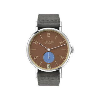 Nomos Glashütte - 179.S27  Tangente 38 Datum Ziegelblau