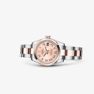 Rolex - 179161-0065  Lady-Datejust 26 Rolesor Everose Pink