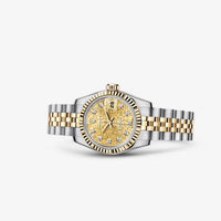 Rolex Lady-Datejust 26 Rolesor Diamond Champagne Diamond Oyster (179173-0090)