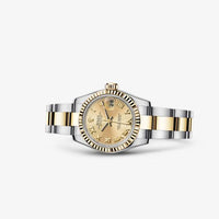 Rolex Lady-Datejust 26 Rolesor Fluted Computer Diamond Jubilee (179173-0186)