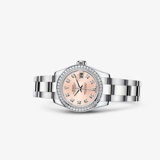 Rolex - 179384-0032  Lady-Datejust 26 Diamond Pink Diamond Oyster