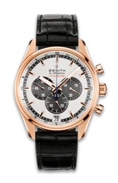 Zenith - 18.2040.4052/21.C496  El Primero Striking 10th Rose Gold / Silver