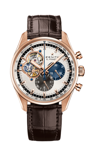 Zenith - 18.2040.4061/69.C494  El Primero Chronomaster 1969 Gold / Silver / Alligator