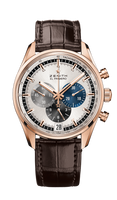 Zenith El Primero Chronomaster 42 Stainless Steel / Anthracite / Alligator (18.2043.400/69.C494)