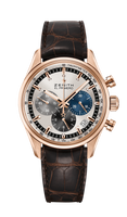 Zenith El Primero Chronomaster 42 Stainless Steel / Silver / Rubber (18.2150.400/69.C713)