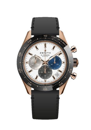 Zenith - 18.3100.3600/69.C920  Chronomaster Sport Rose Gold / White / Calf