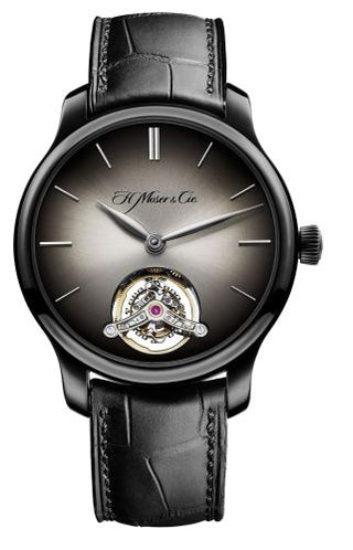 H. Moser & Cie - 1802-0500  Endeavour Tourbillon, Titanium, Fumé Dial