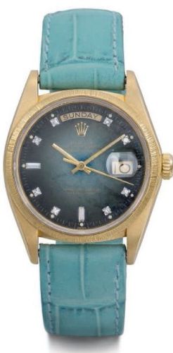 Rolex - 18078 Vignette Blue  Day-Date 18078