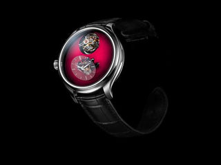 H. Moser & Cie - 1810-1201  Endeavour Cylindrical Tourbillon MB&F Burgundy