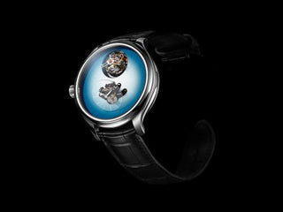 H. Moser & Cie - 1810-1205  Endeavour Cylindrical Tourbillon MB&F Ice Blue