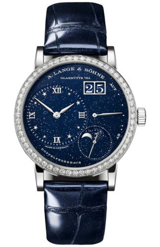 A. Lange & Söhne - 182.886  Kleine Lange 1 Moonphase White Gold / Diamond / Gold-Flux