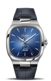 Glashütte Original - 2-39-47-13-12-04  Seventies Panorama Date Blue / Alligator / Folding