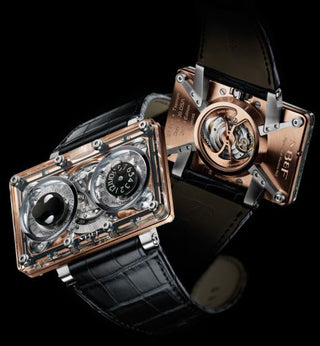 MB&F - 20.DSRL.B  Horological Machine N°2 HM2 Sapphire & Red Gold