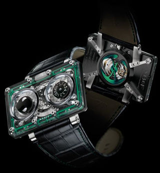 MB&F - 20.DSTBL.B  Horological Machine N°2 HM2 Sapphire & Titanium