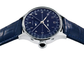 Van der Gang Watches - 20008M  20008M Stainless Steel / Blue