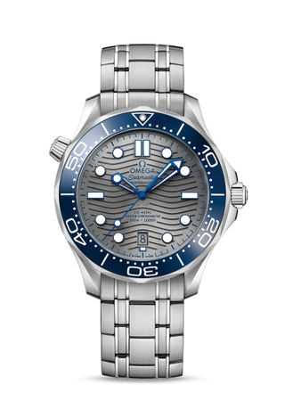 Omega - 210.30.42.20.06.001  Seamaster Diver 300M Master Co-Axial 42 Stainless Steel / Grey / Bracelet