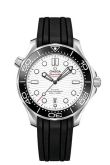 Omega - 210.32.42.20.04.001  Seamaster Diver 300M Master Co-Axial 42 Stainless Steel / White / Rubber