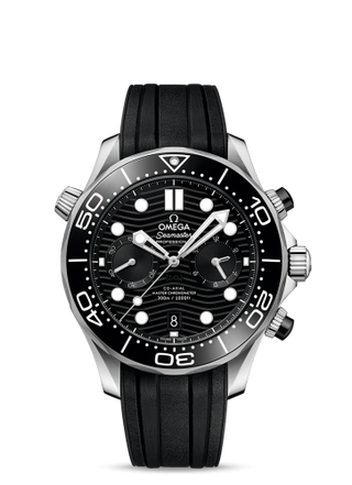 Omega - 210.32.44.51.01.001  Seamaster Diver 300M Master Co-Axial 44 Chronograph Stainless Steel /  Black / Rubber