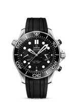 Omega Seamaster Diver 300M Master Co-Axial 44 Chronograph Stainless Steel /  Black / Bracelet (210.32.44.51.01.001)