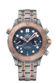 Omega - 210.60.44.51.03.001  Seamaster Diver 300M Master Co-Axial 44 Chronograph Titanium / Tantalum / Sedna Gold / Blue / Bracelet