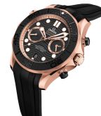 Omega - 210.62.44.51.01.001  Seamaster Diver 300M Master Co-Axial Chronograph 44 Sedna Gold / Black / Rubber