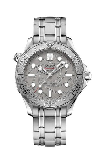 Omega - 210.93.42.20.99.001  Seamaster Diver 300M Master Co-Axial 42 Platinum Aston Martin Neiman Marcus