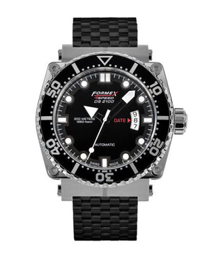 Formex - 2100.1.7020.110  Diver Automatic Black / Bracelet