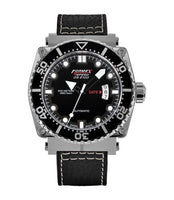 Formex Diver Quartz GMT Black / Calf (2100.1.7020.213)