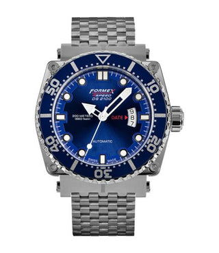 Formex - 2100.1.7030.100  Diver Automatic Blue / Bracelet