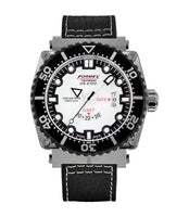 Formex Diver Quartz GMT Black - Red / Calf (2100.3.2012.213)