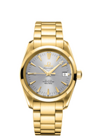 Omega Seamaster Aqua Terra 150M Co-Axial 39.2 Yellow Gold / Black / Bracelet (2102.30.00)