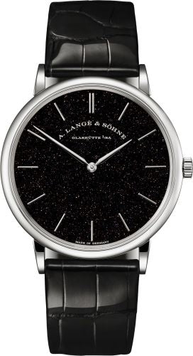 A. Lange & Söhne - 211.087  Saxonia Thin White Gold / Black Aventurine