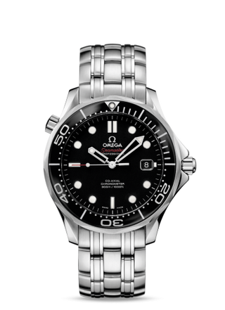 Omega - 212.30.41.20.01.003  Seamaster Diver 300M Co-Axial 41 Stainless Steel / Black / Bracelet / Ceramic