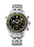 Omega Seamaster Diver 300M Co-Axial 41.5 Chronograph Stainless Steel / Black / Bracelet (212.30.44.50.01.002)