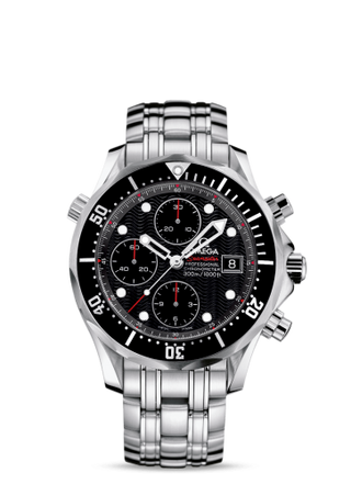 Omega - 213.30.42.40.01.001  Seamaster Diver 300M Automatic 41.5 Chronograph Stainless Steel / Black / Bracelet