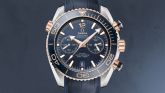 Omega - 215.23.46.51.03.001  Seamaster Planet Ocean 600M Co-Axial 45.5 Master Chronometer Chronograph Stainless Steel / Sedna Gold / Blue / Alligator