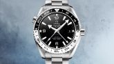 Omega - 215.30.44.22.01.001  Seamaster Planet Ocean 600M Co-Axial 43.5 Master Chronometer GMT Stainless Steel / Black White / Bracelet