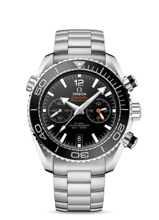 Omega - 215.30.46.51.01.001  Seamaster Planet Ocean 600M Co-Axial 45.5 Master Chronometer Chronograph Stainless Steel / Black / Bracelet