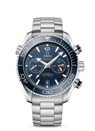 Omega - 215.30.46.51.03.001  Seamaster Planet Ocean 600M Co-Axial 45.5 Master Chronometer Chronograph Stainless Steel / Blue / Bracelet