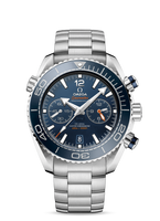 Omega Seamaster Planet Ocean 600M Co-Axial 45.5 Master Chronometer Chronograph Stainless Steel / Black / Alligator (215.30.46.51.03.001)