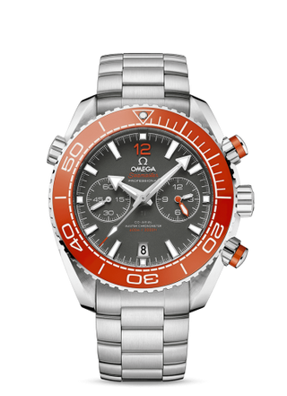 Omega - 215.30.46.51.99.001  Seamaster Planet Ocean 600M Co-Axial 45.5 Master Chronometer Chronograph Stainless Steel / Grey / Bracelet