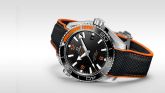 Omega - 215.32.44.21.01.001  Seamaster Planet Ocean 600M Co-Axial 43.5 Master Chronometer Stainless Steel / Orange / Rubber